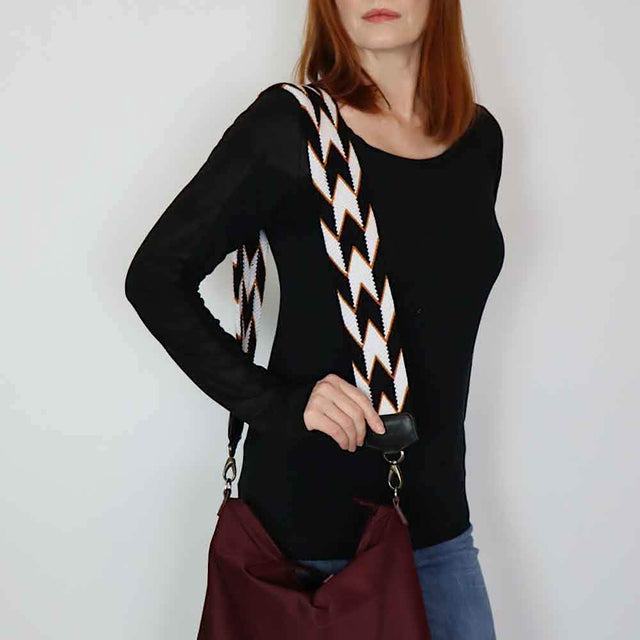 Ethnic Wayuu Strap Black