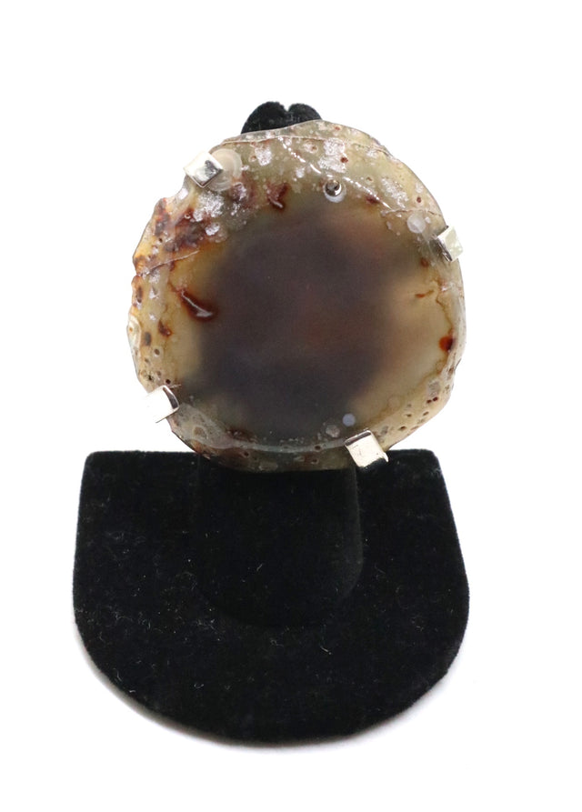 Brown Agate Ring